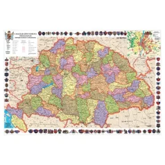   STIEFEL Könyökalátét, kétoldalas, STIEFEL "Magyar Szent Korona országai/Történeti emlékek"
