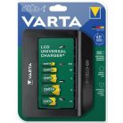 VARTA Elemtöltő, univerzális AA/AAA/C/D/9V, LCD kijelző, VARTA "Universal"
