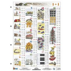   STIEFEL Tanulói munkalap, A4, STIEFEL "Összeadás II. rajzos"