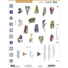   STIEFEL Tanulói munkalap, A4, STIEFEL" Közlekedés"