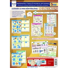  STIEFEL Tanulói munkalap csomag, 5 munkalap, 1 alátét, filc, STIEFEL "Matematika felsősöknek"