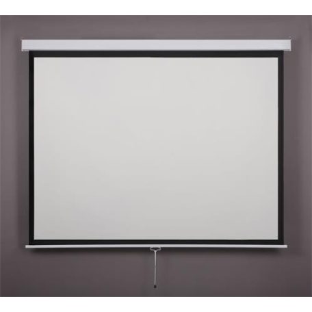 VICTORIA VISUAL Vetítővászon, fali, rolós, 4:3, 180x135cm, VICTORIA VISUAL