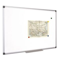   VICTORIA VISUAL Fehértábla, mágneses, 60x90 cm, alumínium keret, VICTORIA VISUAL