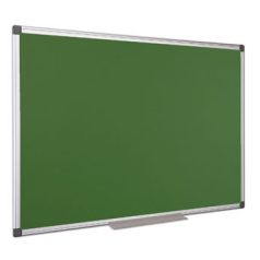   Krétás tábla, zöld felület, nem mágneses, 60x90 cm, alumínium keret